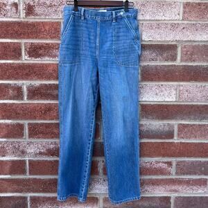 Current/Elliot Women’s Wide Leg High Rise Jeans Size 8